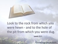Isaiah 51:1